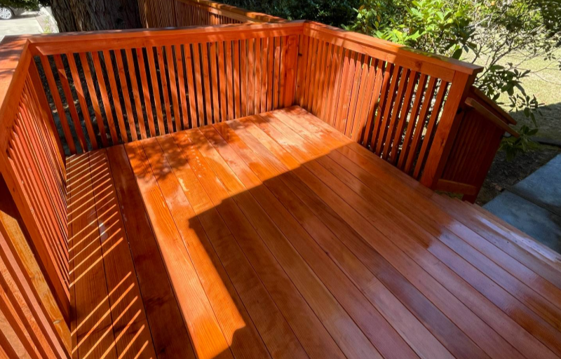 A&J Fencing Redwood Decks